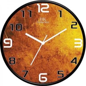 IIK Collection Designer Analogue Round Wall Clock