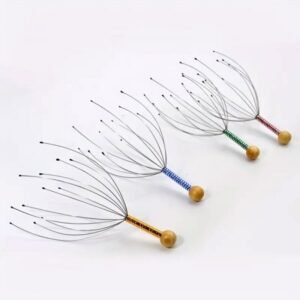 Relieve Stress and Clear Nerves Instantly with this Octopus Head Scratcher Massager Claw!
