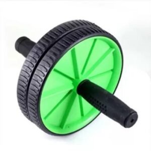 Double Wheel Roller Ab Exerciser (Green)