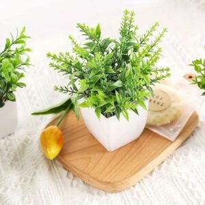 Set, Artificial Flower, Premium Oxidation Resistance Simulation Plants, Real Touch Plants Arrangement