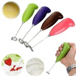 Stainless Steel Handheld Electric Blender Egg Whisk Coffee Milk Frother