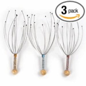 Combokings Bokomo 3 Massager Scalp Head Massager (steel) Bokomo Massager Scalp Head Massager (Multicolor)