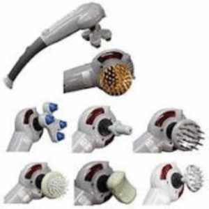 Diamond World Body Massager for Pain Relief/Acupressure Dual Hand Dolphin Double Point Powerful Electric Acupressure Double Head Hammer pro Care Blood Circulation