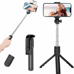 CreaTeck Selfie Stick w/Light