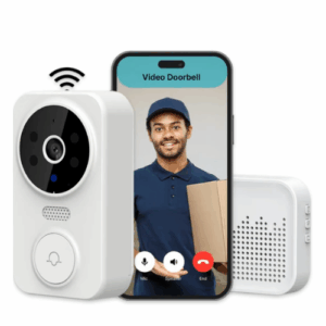 CreaTeck Smart Camera Doorbell (White)