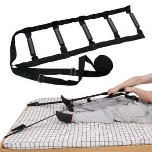 Bed Ladder Assist with Handles Adjustable Strap for Seniors, Pregnant, Injured, Handicap Users