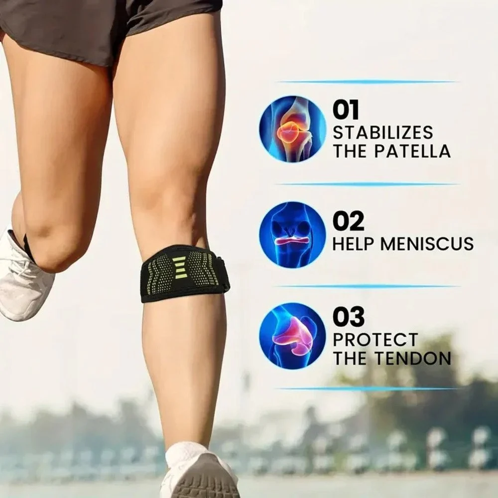 Patella Knee Support With Magnetic Therapy For Pain Relief, Size - Image 4