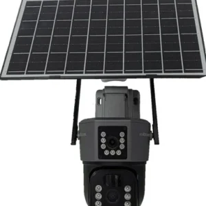 3MP 4G Solar ColourVu Camera Dual ens with solar penal & Stand (Model : ZPT-44PTD4G)