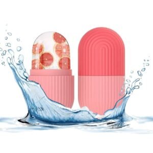 Ice roller for face mini beauty ice face ,ice roller reusable ice face roller face ice holder multicolor (PACK OF 1)