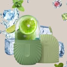 Ice Roller For Face , Neck and Body For Puffy Eyes, Easy to Use and Carry Unbreakable and Reusable Glowing and Clear Skin