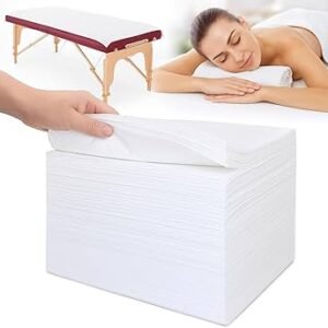 Non Woven Face Cleaning Cloth, Beauty Towel, Dry Wipe, Durable for Cleansing, Facial, Makeup Removal, Multipurpose Tissue Napkin 100 WIPES | Size 8"X8" Inches