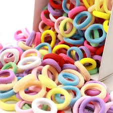 Small Hair Elastics Kids Hair Bands Baby Girl Hair Rubber Bands