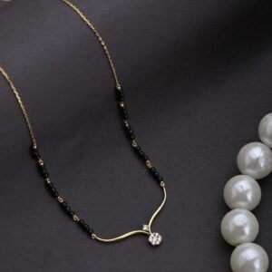 Pretty Stylish Gold Plated Mangalsutra for Women