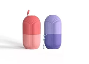 Ice Roller for Face Massager | Reusablee Ice Holder Tool for Glowing & Cleear Skin | Easy to Use and Carry | Cold Massage Therapy for Skin Pack Of 2