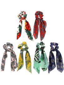 Stylish Women Multi Color Rubber Rubber Band Srunchies (Pack-10) Multicolor color Rubber