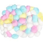 Cotton Balls 100 pcs Colorful