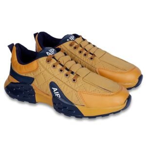 Snatch Men's Running Shoes, Cushioned Sports Sneakers, Slip-Resistant Sole