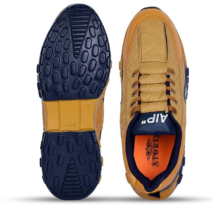 Snatch Men's Running Shoes, Cushioned Sports Sneakers, Slip-Resistant Sole - Image 2