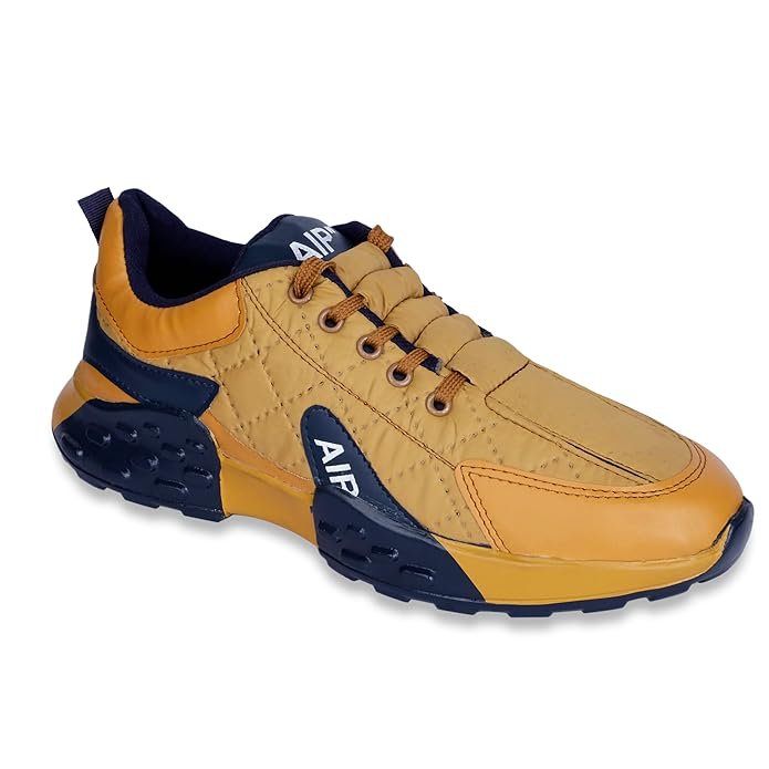 Snatch Men's Running Shoes, Cushioned Sports Sneakers, Slip-Resistant Sole - Image 3