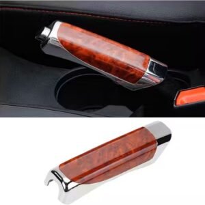 SEMPAHORE Car Handbrake Cover,Handbrake Cap with Comfortable Grip, ABS Parking Universal Vehicle Interior Decor Accessories