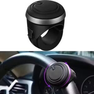 Car Accessories Steering Spinner Metal Car Power Handle Spinner Steering Knob for All Vehicles Universal Driving Helper Booster