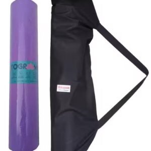 Yoga Mat 4mm Anti-Skid Yoga Mat With Carry Bag For Home Gym & Outdoor Workout For Men & Women