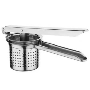 LIFESTYLE Fruits Juicer Hand Press Stainless Steel Instant Hand Squeezer Heavy Duty Lemon Orange Juicer Manual Fruit Press Squeezer Fruit Juicer Extractor Tool(Silver)