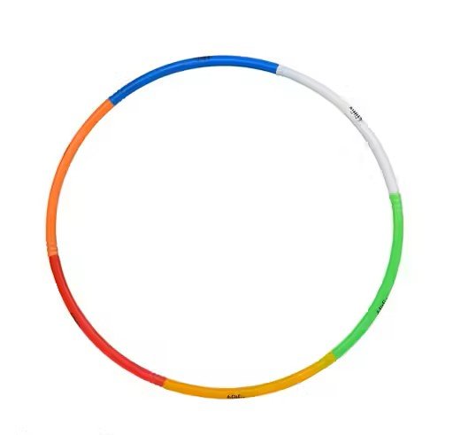 Hula Hoop Toys, Detachable and Adjustable Fitness Exercise Ring Toys for Kids, pet Training Skill Development Ideal Indoor and Outdoor Gymnastics Toys for Boys and Girls