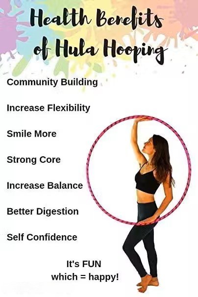 Hula Hoop Toys, Detachable and Adjustable Fitness Exercise Ring Toys for Kids, pet Training Skill Development Ideal Indoor and Outdoor Gymnastics Toys for Boys and Girls - Image 3